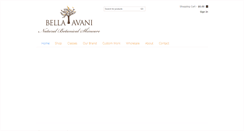 Desktop Screenshot of bellaavani.com